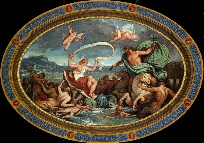 The Marriage of Poseidon and Amphitrite